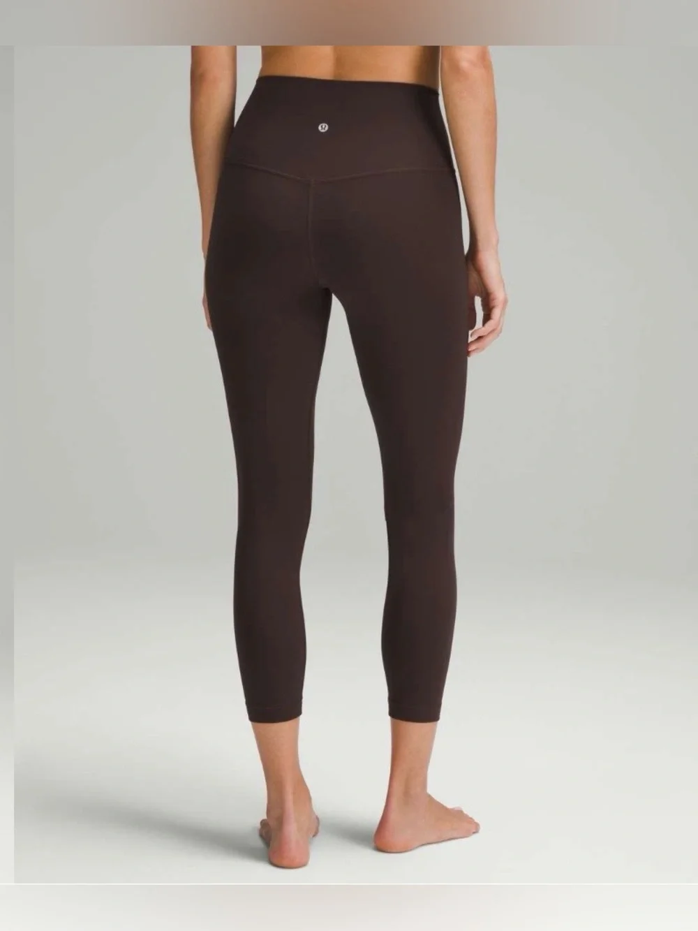 Lululemon align pant 25” leggings espresso brown W5CTAS fair condition size 8